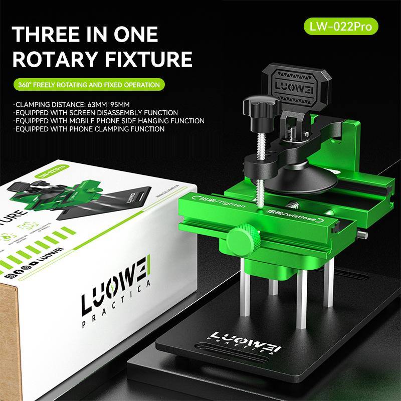 Luowei 3 in 1 Rotary Fixture (LW022Pro)- (1WCW)