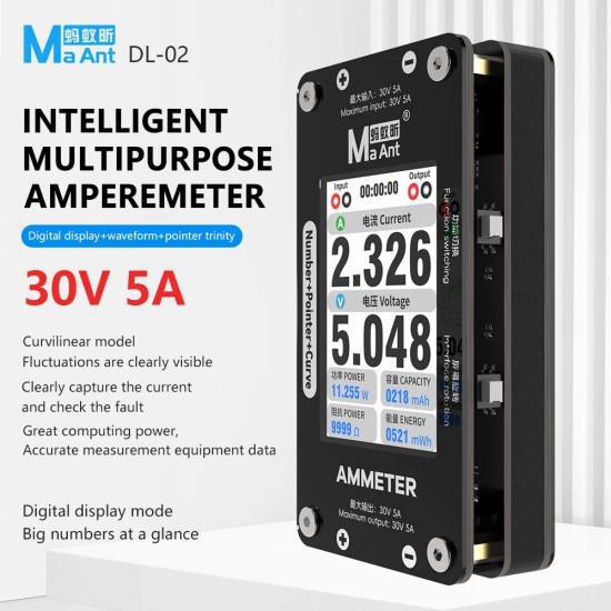 MaAnt DL-02 Multipurpose Amperemeter(1MW)