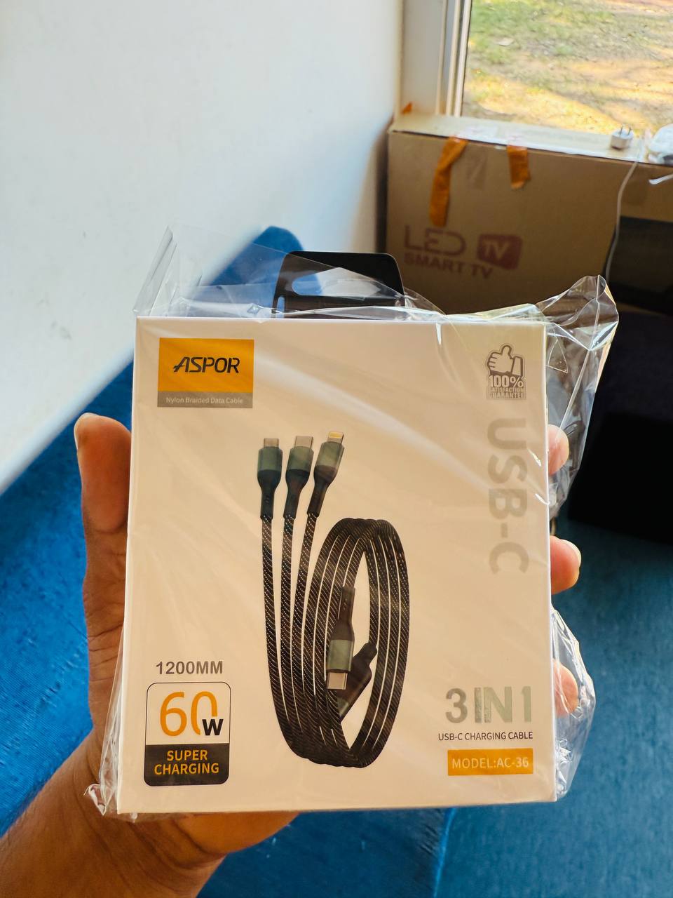 Aspor AC-36 3in1 Cable(3MW)