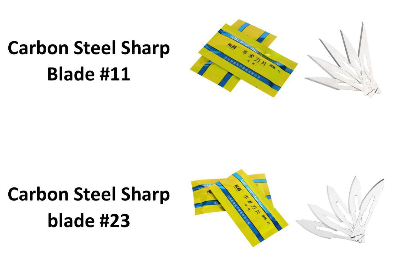 Kaisi Carbon Steel Sharp Blades #11(NW)